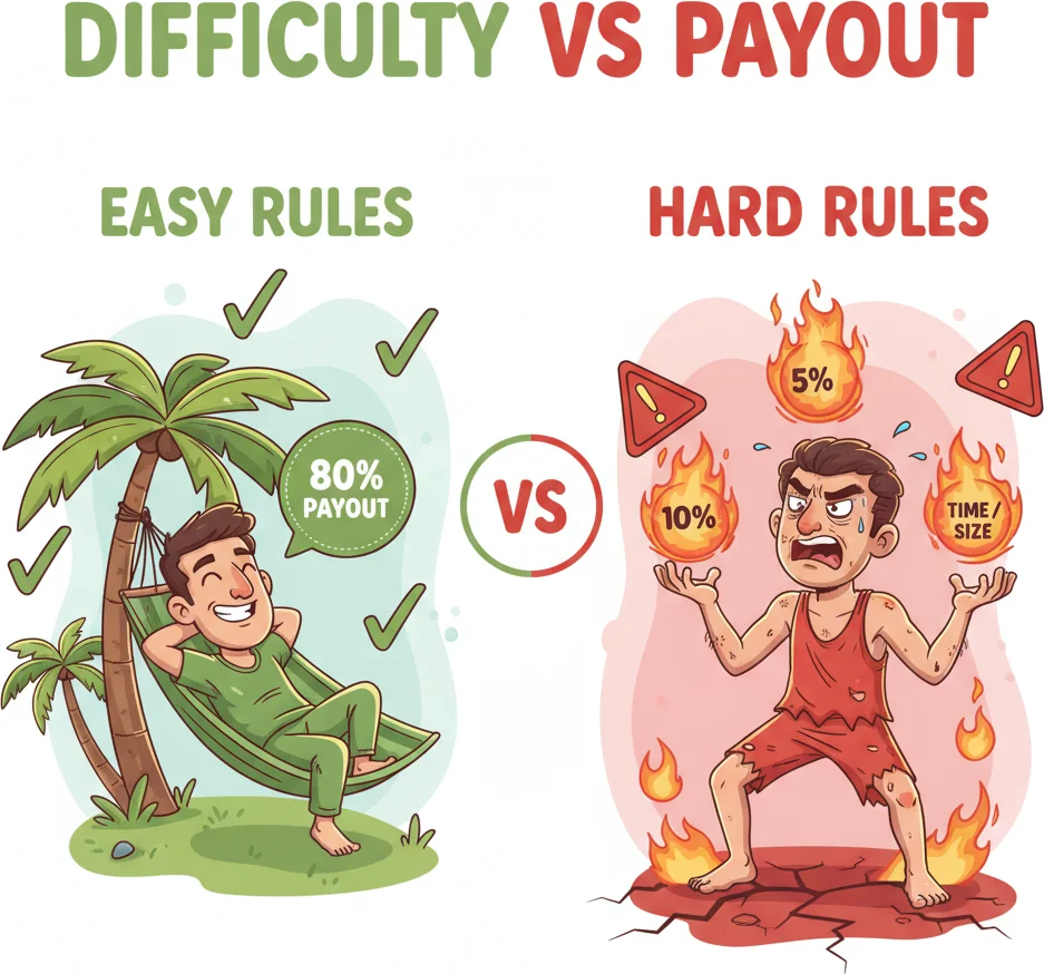 Best Prop Firms for Beginners in 2026 (Ranked by Difficulty — Honest Review) — section illustration