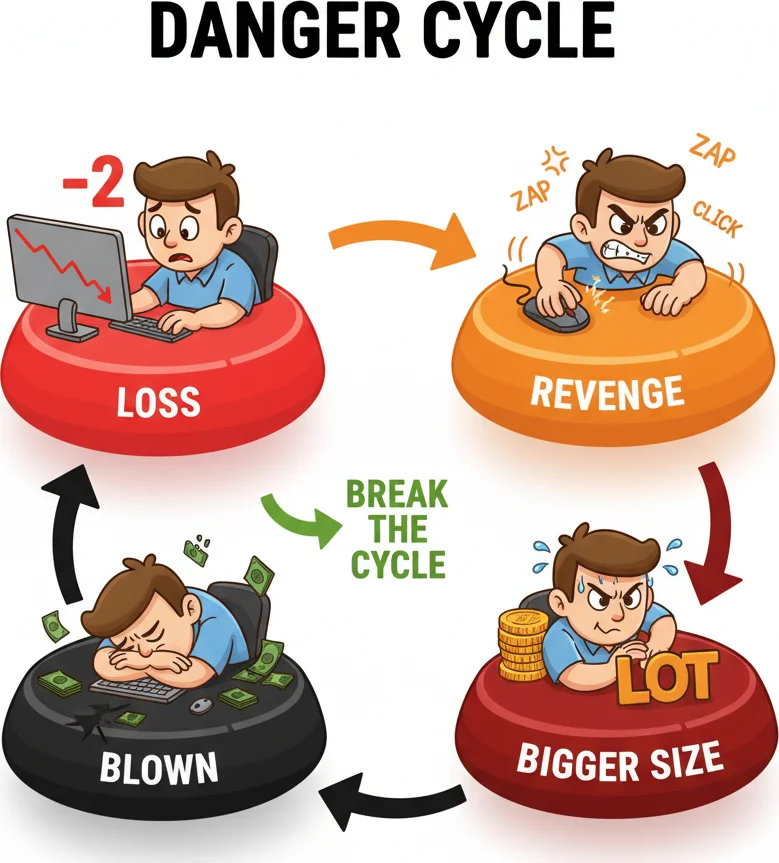 Prop Firm Daily Loss Limit: How to Survive the Rule That Kills 80% of Challenges — section illustration